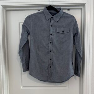 Univibe Charcoal Button-Down Shirt